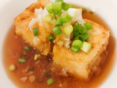 簡単に作れる♪揚げ出し豆腐